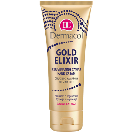 Dermacol Gold Elixir Caviar Hand Cream Rejuvenating caviar hand cream