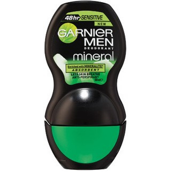 Garnier Men Mineral Sensitive roll-on ball deodorant for men 50 ml