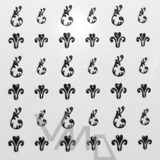Absolute Cosmetics Self-adhesive nail stickers 1236 1 sheet