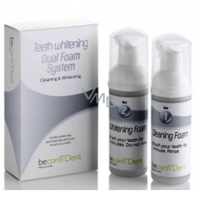 BeconfiDent Cleaning and bleaching foam 2 x 50 ml