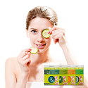 Absolute New York Cooling Eye Pad Cucumber with Vitamin E Cooling Eye Pads 16 pieces