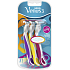 Gillette Venus 3 women's disposable razors with moisturizing strip, 3 pcs