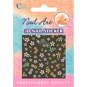 Nail Stickers 3D nail stickers 10100 3D10 1 sheet