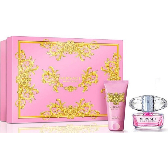 Versace Bright Crystal eau de toilette for women 30 ml + body lotion 50 ml, gift set