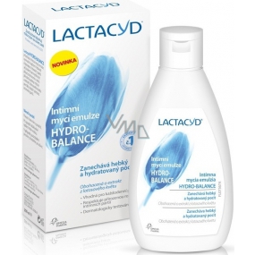 Lactacyd Hydro-Balance intimate cleansing emulsion for a soft and hydrated feeling 200 ml