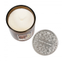 Heart & Home Sandalwood and vanilla Soy scented candle large burns up to 75 hours 340 g