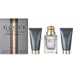 Gucci Made to Measure eau de toilette 90 ml + aftershave 50 ml + shower gel 50 ml, gift set