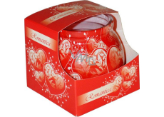 Admit Romantica decorative aromatic candle in glass 80 g