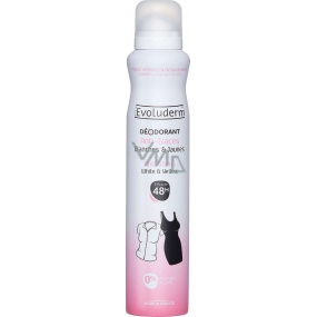 Evoluderm Anti Stains deodorant spray for women 200 ml