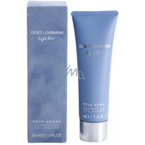 Dolce & Gabbana Light Blue pour Homme shower gel 50 ml