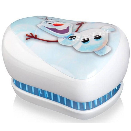 Tangle Teezer Compact Professional compact hair brush, Disney Olaf