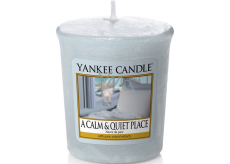 Yankee Candle A Calm & Quiet Place - Calm and quiet place scented votive candle 49 g