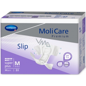 MoliCare Premium Super Plus M 90-120 cm 8 drops adhesive diaper panties for severe incontinence 30 pieces