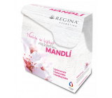 Regina Almond oil hand cream 60 ml + cleansing milk 200 ml + skin cream 45 g, gift set