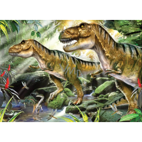 Prime3D poster Dinosaurs - double trouble 39.5 x 29.5 cm