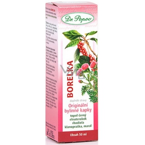 Dr. Popov Borelka original herbal drops for the body's natural defenses 50 ml