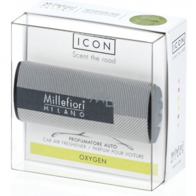 Millefiori Milano Icon Oxygen - Oxygen car scent Textile Geometric smells up to 2 months 47 g