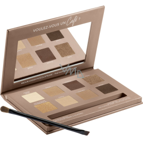 Bourjois Rue du Café 4in1 Eye Palette 02 Chocolat Nude Edition 7.68 g