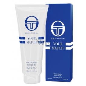 Sergio Tacchini Your Match shower gel for men 400 ml