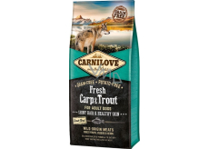 Carnilove Adult Fresh Carp & Trout super premium complete food for adult dogs of all breeds 12 kg