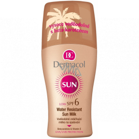 GIFT Dermacol Sun SPF6 waterproof emollient lotion spray 200 ml