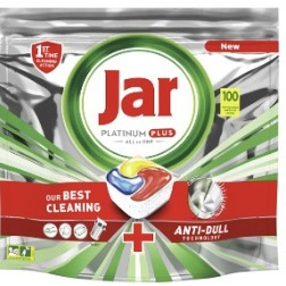 Jar Platinum Plus Dishwasher Capsules 100 Pieces