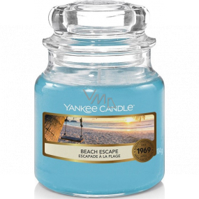 Yankee Candle Beach Escape - Escape to the beach scented candle Classic small glass 104 g