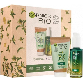 Garnier Bio Hemp Box multi-regenerating cream with a light gel texture 50 ml + night oil 30 ml, cosmetic set