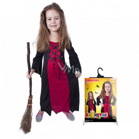 Rappa Halloween Burgundy witch costume for children, size M