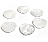 Crystal Hmatka, healing gemstone in the shape of a heart natural stone 3 cm 1 piece, stone stones