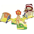 Wooden playground puzzle Carousel 20 x 15 cm