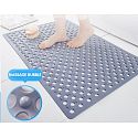 Unihouse Anti-slip bath/shower mat with suction cups 36 x 72 cm 1 piece