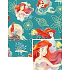 Nekupto Gift wrapping paper 70 x 200 cm Ariel mermaid