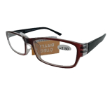 Berkeley Reading dioptric glasses +2,5 plastic burgundy, black sides 1 piece MC2062
