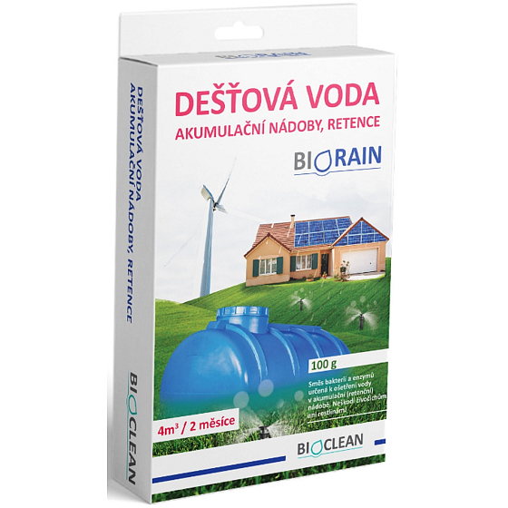 BioClean BioRain mixture for rainwater treatment in storage tanks 100 g