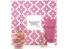 Kate Spade New York Eau de Parfum 100 ml + Eau de Parfum 7.5 ml Miniature + Body Lotion 100 ml, Gift Set for Women