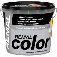 REMAL Color wall paint Platinum, 5+1 kg