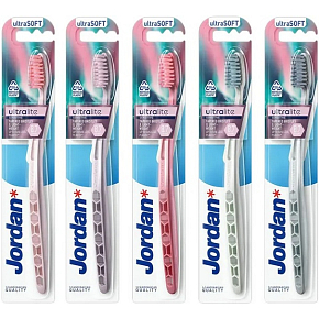 Jordan Toothbrush Ultralite Sensitive Ultrasoft, extra soft 1 piece