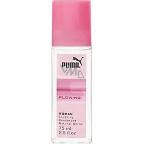 Puma Flowing Woman perfumed deodorant glass for women 75 ml