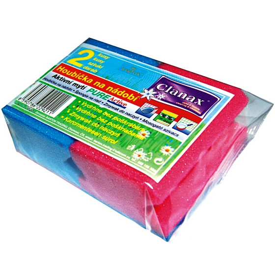 Clanax Shaped Sponge milled 2 pieces 23AS2