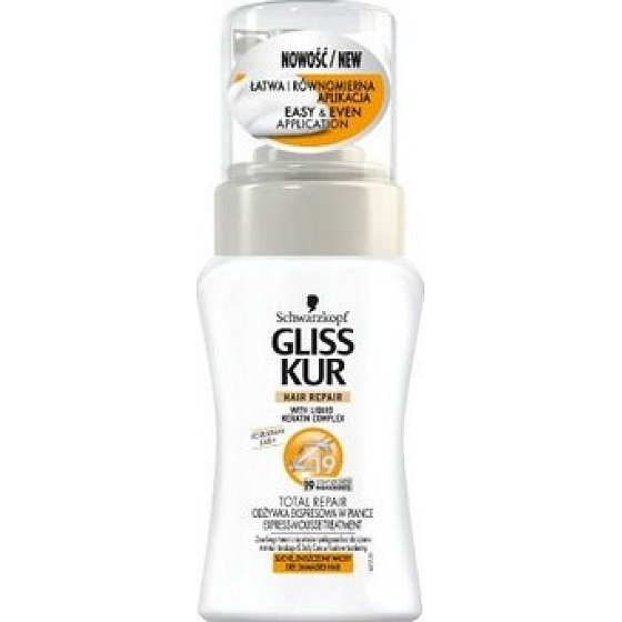 Gliss Kur Total Repair 19 Regenerating Hair Mousse 125 ml