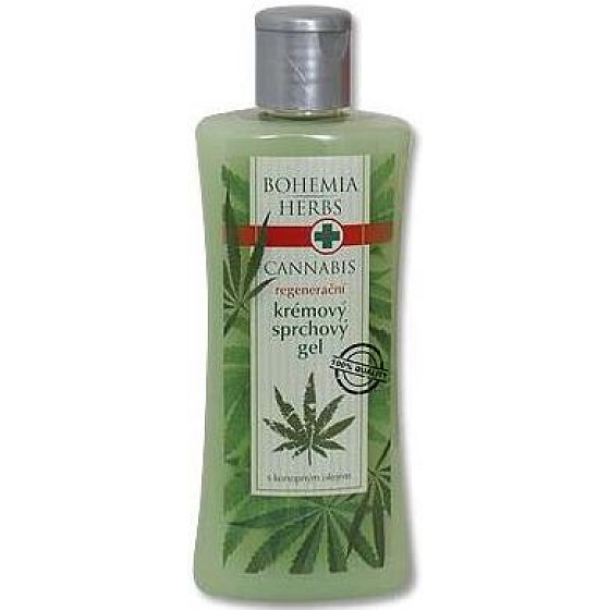 Bohemia Gifts Cannabis Hemp Oil Regenerating Shower Gel 250 ml