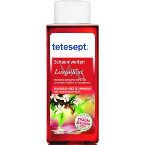 Tetesept Losgelost Full of pleasure with the scent of vanilla flower foam bath 400 ml