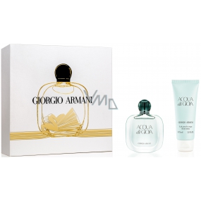 Giorgio Armani Acqua di Gioia perfumed water for women 30 ml + body lotion 75 ml, women's set
