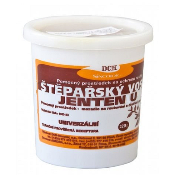 Jenten U Štěpařský wax for protection of cuts and grafts on wood species 220 g