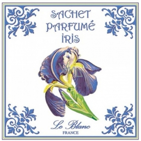 Le Blanc Iris - Iris Fragrance Bag 11 x 11 cm 8 g