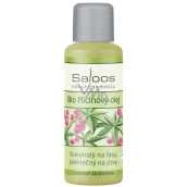Saloos Bio Cold pressed castor oil for body, skin, eyelash and hair growth, heals scars for warts, 50 ml