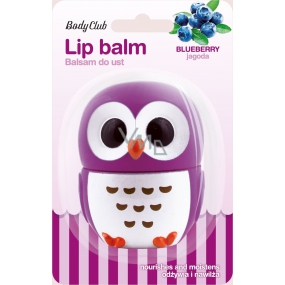 Body Club Owl Blueberry lip balm 3.5 g