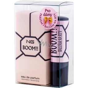 My Boom !! perfumed water for women 15 ml + lip balm 3.8 g, gift set No. 35