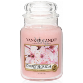 Yankee Candle Cherry Blossom - Classic cherry scented candle Classic large glass 623 g